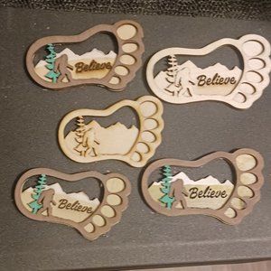 Believe bigfoot magnets